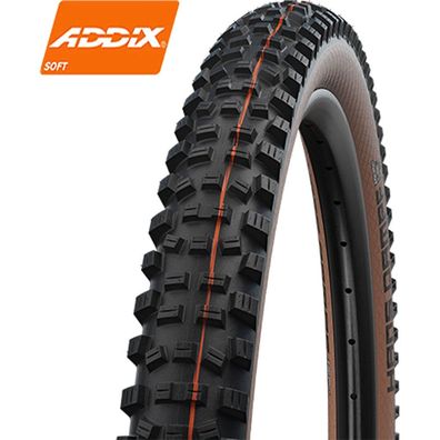 Schwalbe 65-584 Hans Dampf Super Trail TLE E-25 Addix Soft bronze-skin