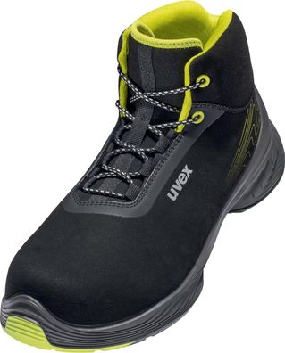 Uvex 1 G2 Stiefel S2 68458 Schwarz, Gelb (68458)