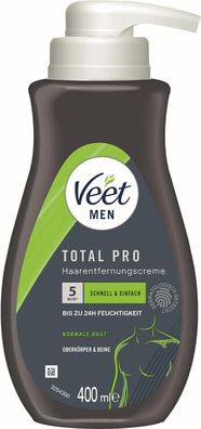 Veet Men Haarentfernungscreme Sensitive Enthaarungsmittel Herren Männer 400 ml