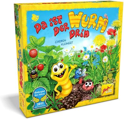 Zoch 601132100 Da ist der Wurm drin Kinderspiel Würfelspiel Gesellschaftsspiel