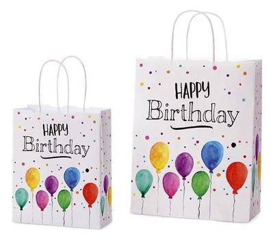 Geschenktragtasche Happy Birthday