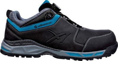 Albatros Sicherheitsschuh Tofane Black Ql Low S3 ESD HRO SRC Schwarz-Blau