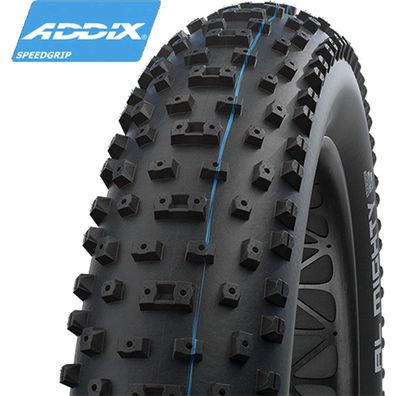 Schwalbe 120-559 Al Mighty Super Ground TLE E-25 Addix Speedgrip schwarz-skin