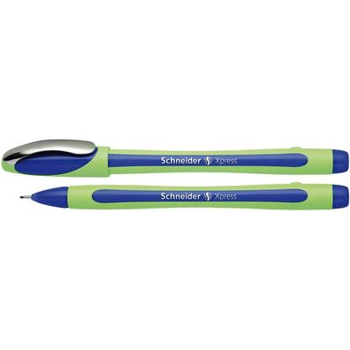 Schneider 19003 10x Xpress Fineliner blau 0,8 mm