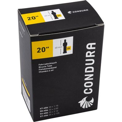 Condura Schlauch 20x2,0Zoll 50-406mm 20" , Blitzventil (DV) 40mm
