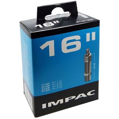 Impac Schlauch DV 26mm 16Zoll 47-57/305 Fahrrad