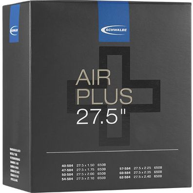 Schwalbe Schlauch AIR Plus 27,5Zoll 40-62/584mm AV21-40