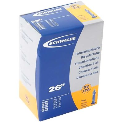 Schwalbe Schlauch Nr. 12 A 26 Zoll Blitzventil DV 40mm ca.120g 10432341 402649