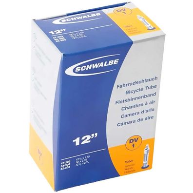 Schwalbe Schlauch Nr. 21 F Extralight 12 Zoll Blitzventil DV ca.80g