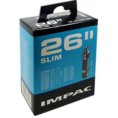 Impac Schlauch DV 40mm 26Zoll SLIM 32-47/559-597 Fahrrad