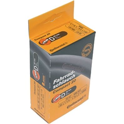 Continental Schlauch Compact 20 Zoll Blitzventil 40mm ca.120g 0181221 40192385