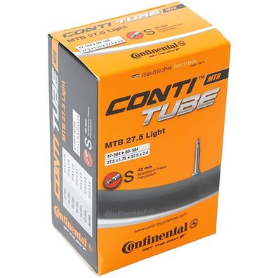 Continental Schlauch MTB 27,5 Zoll Sclaverandventil 42mm 141g 0182341 40192386