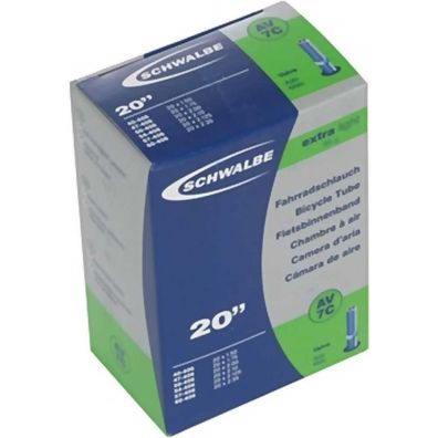 Schwalbe Schlauch Nr. 7 C Extralight 20 Zoll Schraderventil AV ca.90g 10415710