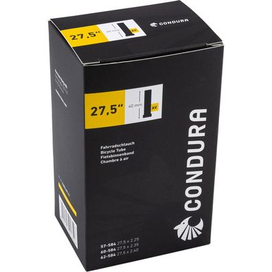 Condura Schlauch 27,5x2,25Zoll 57-584mm 27,5", Schraderventil (AV) 40mm