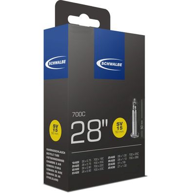 Schwalbe Schläuche Race 28" 700C 18/28-622/630 Sclaverandventil 50mm Butyl SV15