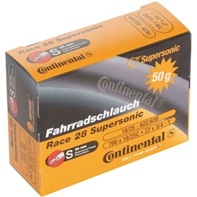 Continental Schlauch Race Supersonic 28 Zoll Sclaverandventil 60mm ca.50g 0181