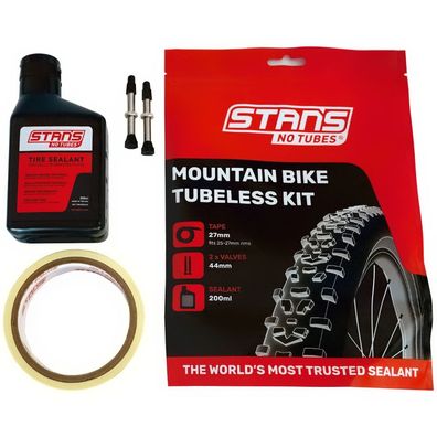 Stan's NoTubes Tubeless-Kit MTB" 25mm Tubeless KIT Umruestkit MTB 26, 27,5 29"