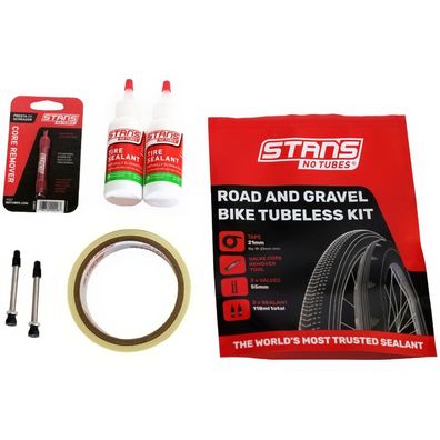 Stan's NoTubes Tubeless-Kit Road &amp; Gravel" 21mm 28" beige ca. 0,238 kg