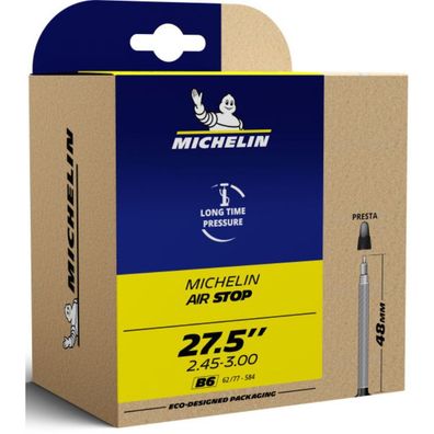 Michelin Schlauch B6 Airstop 62/77x584 PR 48 27.5 + Zoll 62/77x584mm ca. 332g