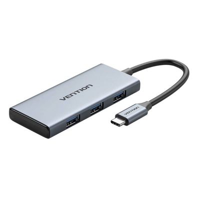 USB-C auf HDMI - 3x USB 3.0, SD, TF Hub 0.15m Grau