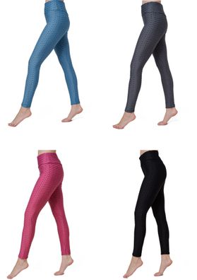 cofi1453® Damen Gym Fitness Leggings Push-Up Leggings Jogging Sport Bottoms mit