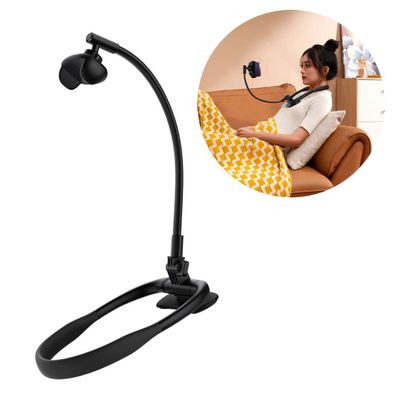 Baseus ComfortJoy Series universelle Nackenhalterung, Telefonständer schwarz (LUGB