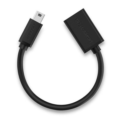 Kabeladapter 15cm USB 2.0 Mini 5pin / M auf A / F OTG wandelt USB 2.0 Mini 5pin