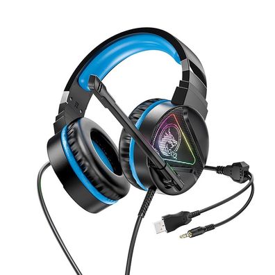 Hoco Gaming W104 Headset für PC, Laptop Stereo Virtual Surround Sound, mit Mikrofo