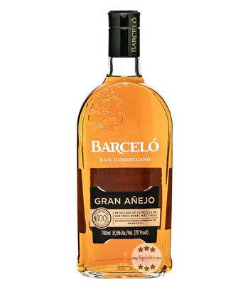 Ron Barceló Gran Añejo Rum (37,5 % Vol., 0,7 Liter) (37,5 % Vol., hide)