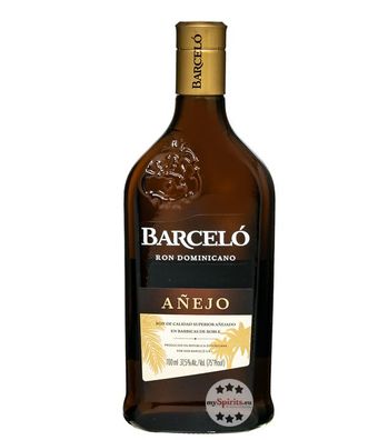 Ron Barceló Añejo Rum (37,5 % Vol., 0,7 Liter) (37,5 % Vol., hide)