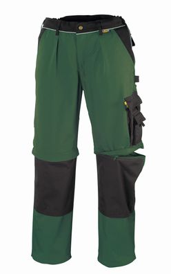 teXXor Canvas 2-in-1 Bundhose Tobago Grün/Schwarz