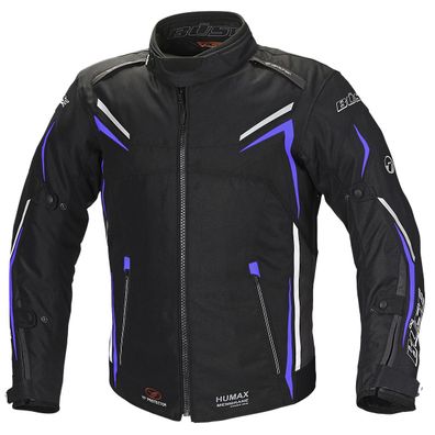 Büse Mugello Textiljacke Schwarz/Blau