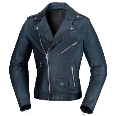 Büse Lancaster Lederjacke Damen Blau