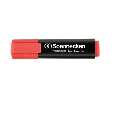 Soennecken Textmarker 3398 2-5mm Keilspitze rot