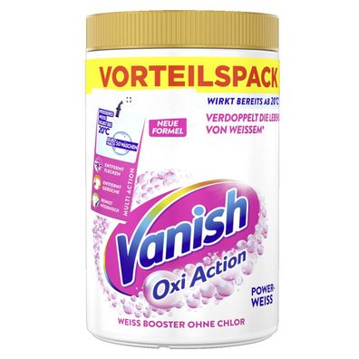 VANISH Fleckenentferner Oxi Action Powerweiß 3256654 165kg