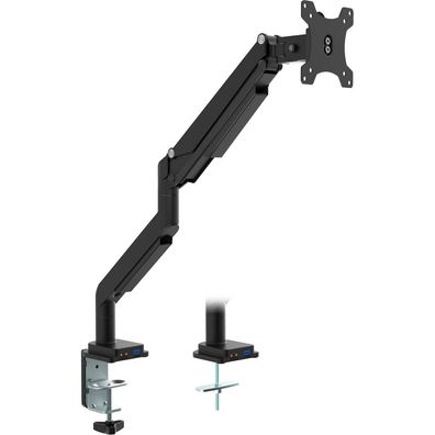 InLine® 23158B Tischhalterung mit Lifter und USB/Audio, beweglich, für Monitore