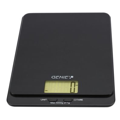 GENIE 11836 GENIE Briefwaage DLS 5 schwarz für max. 5,0 kg