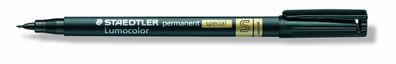 10x Staedtler 319 S-9 Lumocolor Permanent-Marker special 319S schwarz