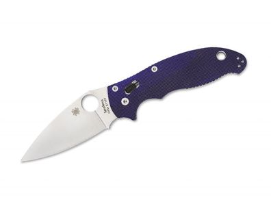 Spyderco Manix 2 Plain Dark Blue