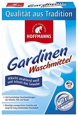 7x Hoffmanns Gardinen Waschmittel 11WL 660g