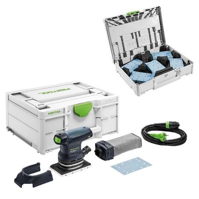 Festool Rutscher RTS 400 REQ-Plus + Schleifmittel Systainer³ Granat SYS-STF