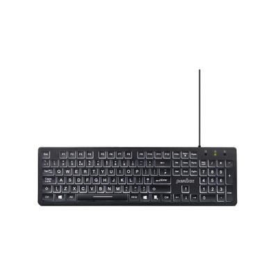 Perixx Periboard-317 Perixx Periboard-317, DE, beleuchtete Tastatur, USB kabelgebu