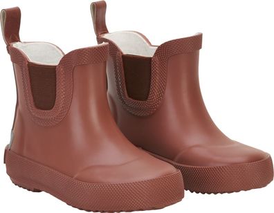 CeLaVi Kinder Gummistiefel kurz Basic Wellies Short Solid Tortoise Shell