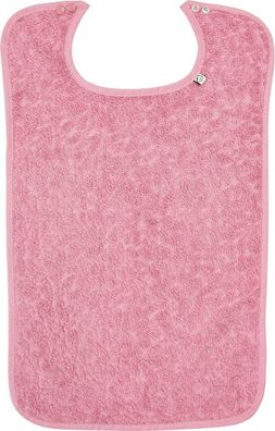 Pippi Babywear Kinder Lätzchen Organic Terry Bib Large Old Rose