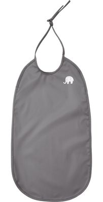 CeLaVi Kinder Lätzchen Basic Long PU-Bib Grey