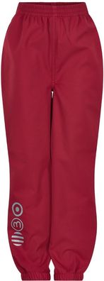 Minymo Kinder Hose Softshell Pants Solid Deep Claret Red