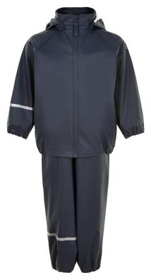 Celavi Kinder Regenset Basic Rainwear Set -Recycle Pu Dark Navy