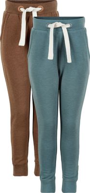 Minymo Kinder Jogginghose Basic 36 Sweat Pant (2er Pack) Toffee