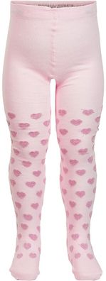 Minymo Kinder Strümpfe Baby Stocking W. Pattern Light Rose