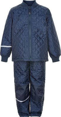 Celavi Kinder Thermo Set Basic Thermal Set Solid Dark Navy